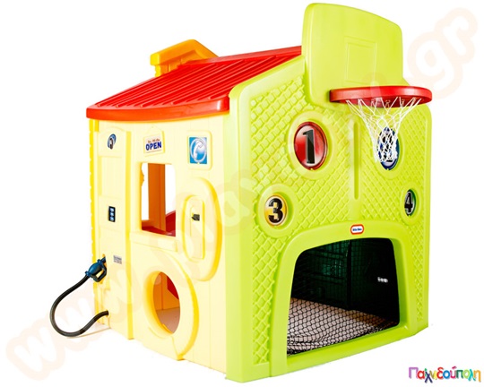 Πλαστικό παιδικό σπιτάκι Πολλών δραστηριοτήτων Evergreen Little Tikes