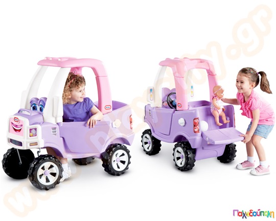 Πλαστικό αυτοκίνητο Ευχάριστο φορτηγό Princess Little Tikes