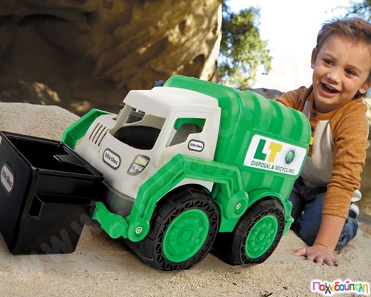 Όχημα δόμησης απορριμματοφόρο Little Tikes