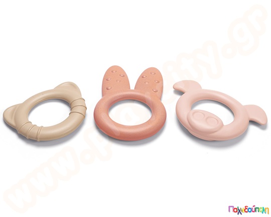 Δαχτυλίδια οδοντοφυΐας (θερμά χρώματα)