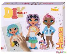 Σετ μόδας 4000 χάντρες 5mm  Πλαστικά Παιχνίδια Κατασκευών με Χάντρες Midi HAMA