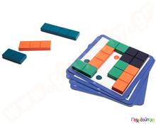 Παζλ τετράγωνο - Square Puzzle  Εκπαιδευτικά Παιχνίδια με Σχήματα - Μεγέθη - Χρώματα