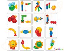 Βρεφικά μαγνητικά τουβλάκια Stick-O Σετ Ψαρέματος 26 τεμάχια (16 μοντέλα)  Μαγνητικά Παιχνίδια Κατασκευών