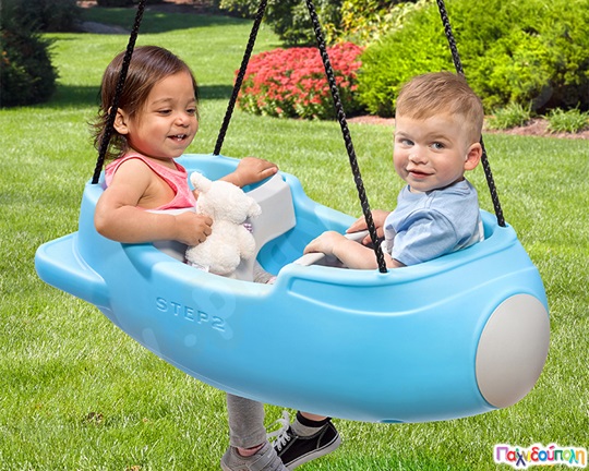 Παιδική κούνια πύραυλος για δύο Step2
