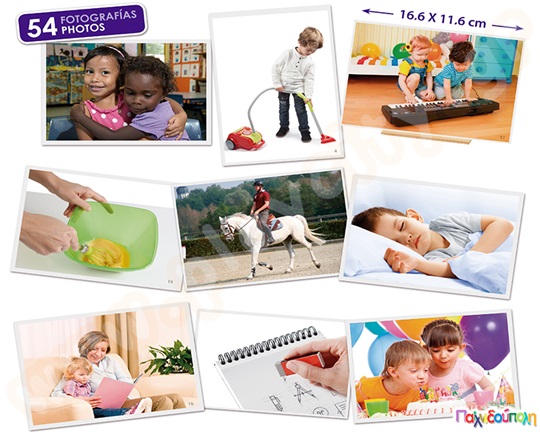 Εκπαιδευτικό Παιχνίδι 54 φωτογραφίες με διάφορες δραστηριότητες