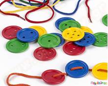 Κουμπιά και Κορδόνια  Πλαστικά Παιχνίδια Κατασκευών με Αλυσίδες - Καρούλια - Κορδόνια - Κουμπιά