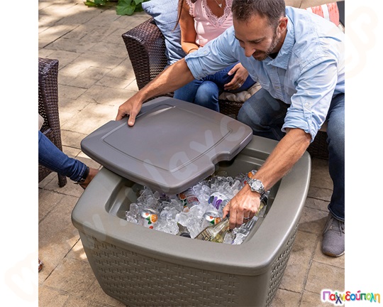 Τραπεζάκι με χώρο αποθήκευσης - Παγοθήκη Step2