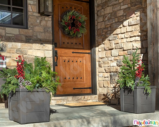 Γλάστρα ανθρακί Step2