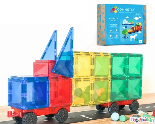 Μαγνητικά τουβλάκια κατασκευών Connetix Motion Pack Σετ 24 τεμάχια