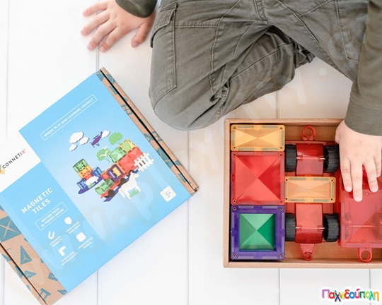 Μαγνητικά τουβλάκια κατασκευών Connetix Motion Pack Σετ 24 τεμάχια