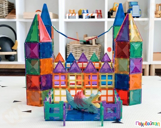 Μαγνητικά τουβλάκια κατασκευών Connetix Creative Pack Σετ 102 τεμάχια