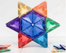 Μαγνητικά τουβλάκια κατασκευών Connetix Geometry Σετ 30 τεμάχια  Μαγνητικά Παιχνίδια Κατασκευών