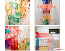 Μαγνητικά τουβλάκια κατασκευών Connetix Ball Run Expansion Pack Σετ 66 τεμάχια  Μαγνητικά Παιχνίδια Κατασκευών