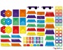 Μαγνητικά τουβλάκια κατασκευών Connetix Mega Pack Σετ 212 τεμάχια