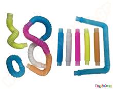 Φωτεινοί ελαστικοί σωλήνες Σετ 6 τεμάχια  Αισθητηριακή Ολοκλήρωση