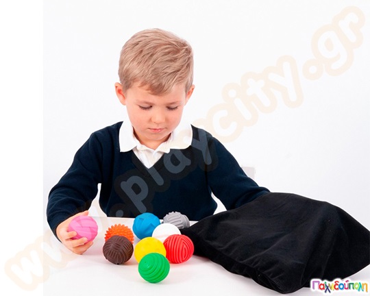 Μπάλες αισθήσεων 5,5 εκ. Σετ 18 τεμάχια