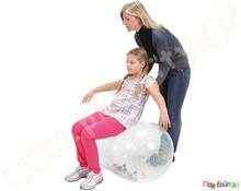 Μπάλα φυσικοθεραπείας διάφανη φυστίκι με μπαλάκια μήκος 90χΦ55 εκ.  Εξοπλισμός Εργοθεραπείας - Φυσιοθεραπείας