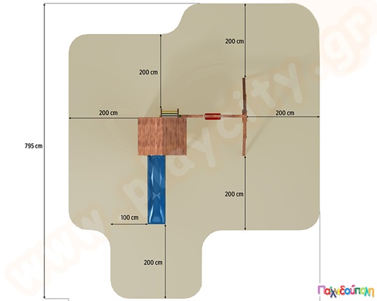 Ξύλινο σύστημα Carol 2