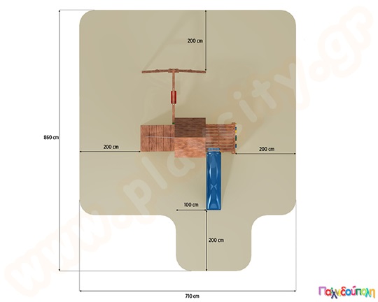 Ξύλινο σύστημα Carol 3