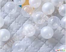 Μπαλάκια πισίνας διάφανα Φ9,5 εκ. σετ 500 τεμάχια  Πισίνες για μπάλες