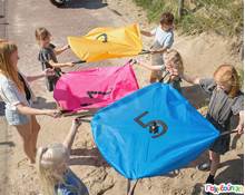 Ομαδικό Παιχνίδι Σκίουροι αλεξιπτωτιστές - Squirl Parachutes  Ομαδικά Παιχνίδια