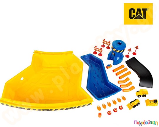 Γιγάντιο κατασκευαστικό εργοτάξιο CAT