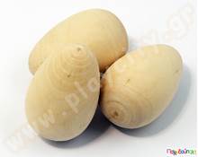 Ξύλινα αυγά  Διακοσμητικά Ξύλινα