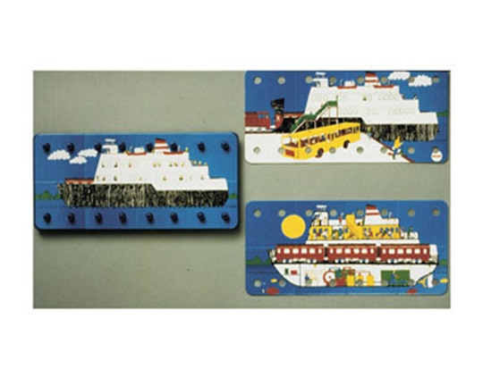 Παζλ 3 Επιπέδων Τομή οχηματαγωγού πλοίου