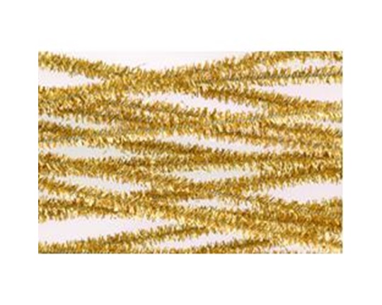 Σύρμα πίπας γυαλιστερό χρυσό Σετ 24 τεμάχια