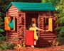 Πλαστικό παιδικό σπιτάκι Ξύλινη καλύβα Little Tikes