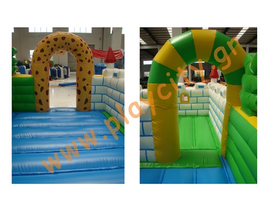 Φουσκωτό Παιχνίδι Τσίρκο (με 1 blower)