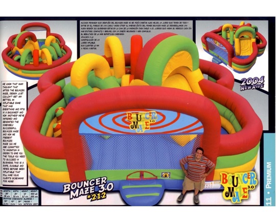 Φουσκωτό Παιχνίδι Λαβύρινθος (με 1 blower)