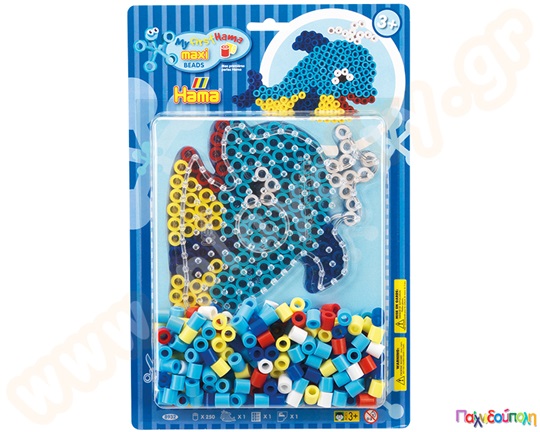 Σετ κατασκευής φαλαινίτσα με 250 χάντρες 10mm