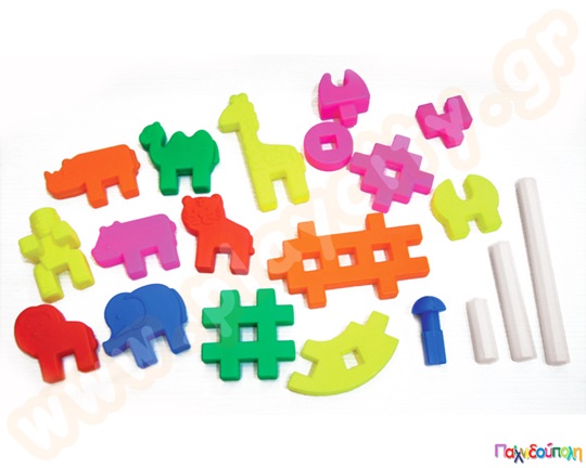 Παιχνίδι Κατασκευών Ζωάκια