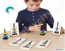 Εκπαιδευτικό Παιχνίδι Μαγνητικής τοποθέτησης  Εκπαιδευτικά Παιχνίδια με Σχήματα - Μεγέθη - Χρώματα