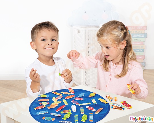 Παιχνίδι Συνδυασμού Candy, οι γλυκιές καραμέλες