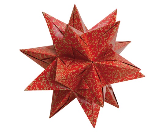 Χαρτιά Origami Ρώμη Κόκκινο-Χρυσό