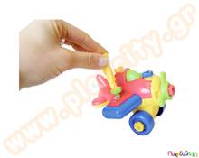 Οχήματα συναρμολογούμενα με κατσαβίδι και διάφορες μύτες  Παιχνίδια Κατασκευών - Μαστορέματα