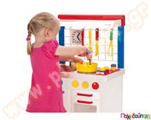 Παιδική Κουζίνα Λευκή Dantoy  Παιδικές Κουζίνες - Ψυγεία - Πλυντήρια