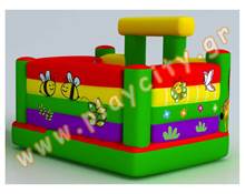 Φουσκωτό Παιχνίδι Ο κήπος των ζώων (πράσινο-κόκκινο) (με 1 blower)  Φουσκωτά Παιχνίδια σε Προσφορά