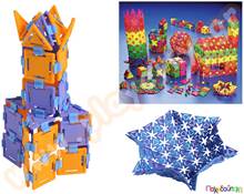 Παιχνίδι Κατασκευών 3D Geo Links  Πλαστικά Παιχνίδια Κατασκευών - Οικοδομικό Υλικό