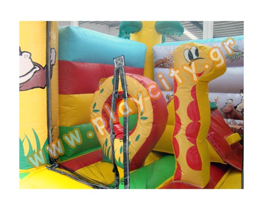 Φουσκωτό Παιχνίδι Ζούγκλα (με 1 blower)