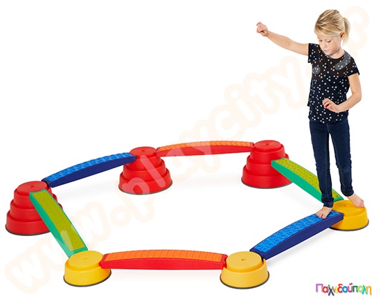 Διαδρομή ισορροπίας με στοιχεία αφής