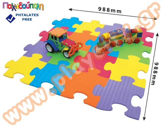 Χαλάκι παιχνιδιού Αφρώδες EVA-Puzzle