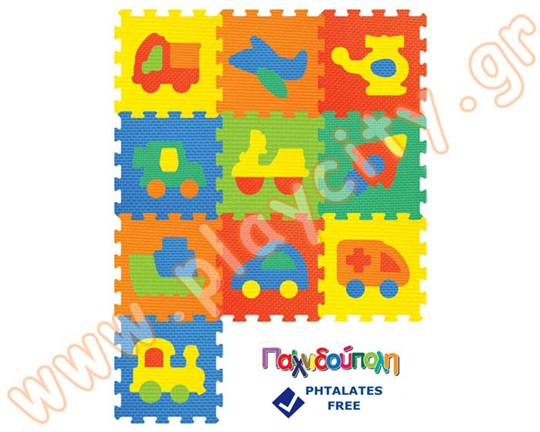 Ελαστικές πλάκες EVA μεταφορικά μέσα