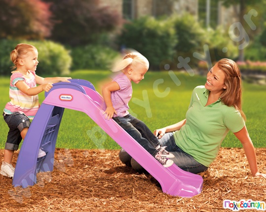 Πλαστική τσουλήθρα Μικρή, εύκολης αποθήκευσης Princess Little Tikes