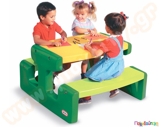 Τραπέζι εξοχής για 6 παιδιά (Evergreen) Little Tikes