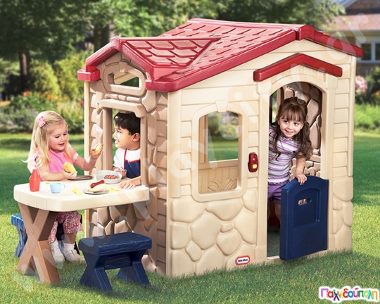 Πλαστικό παιδικό σπιτάκι Καλύβα Πικ-Νικ Little Tikes