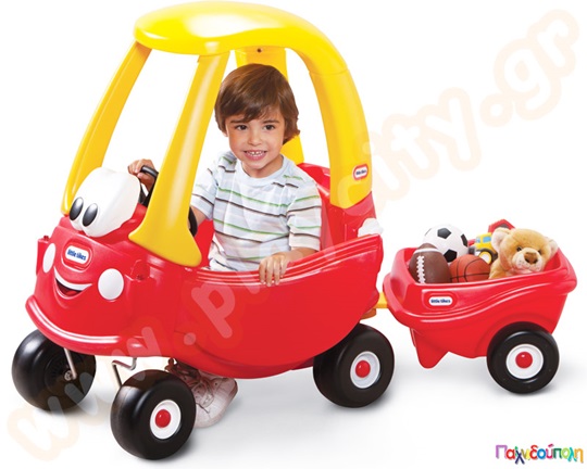 Trailer για πλαστικό αυτοκίνητο Cozy Κουπέ Little Tikes