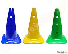 Διαδρομές Ισορροπίας Κώνοι άθλησης-στήριξης 12 τρύπες / (42) εκ.  Διαδρομές ισορροπίας